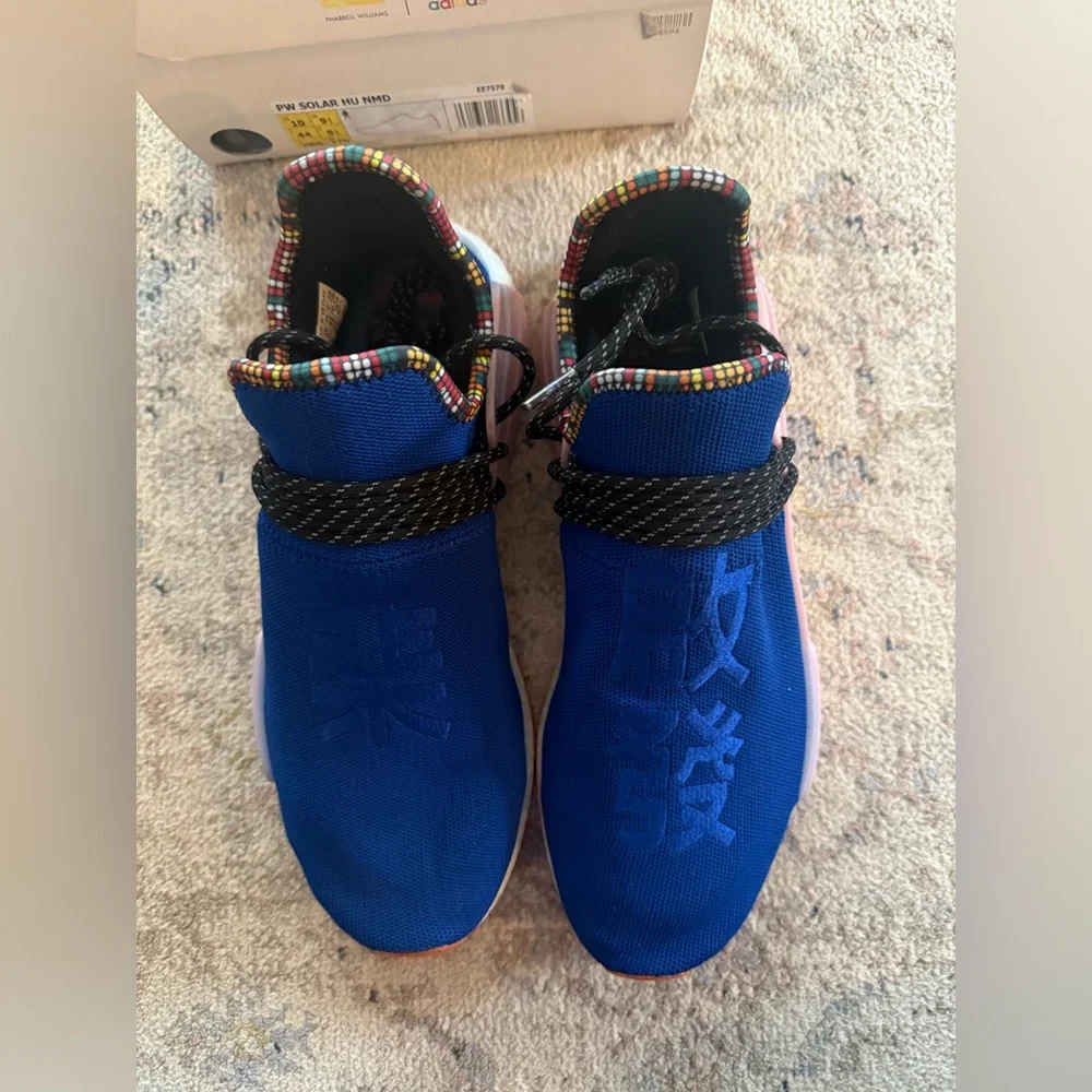 adidas Pharrell Williams Solar Hu NMD “Blue/Orange/Pink”